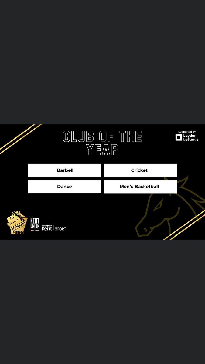 UKCCricketClub's tweet image. Good luck to everyone nominated for this evenings Team Kent awards!

We have been nominated for the below awards. Tune in to @KentUnion Facebook page at 7pm to watch along 🍻🍾