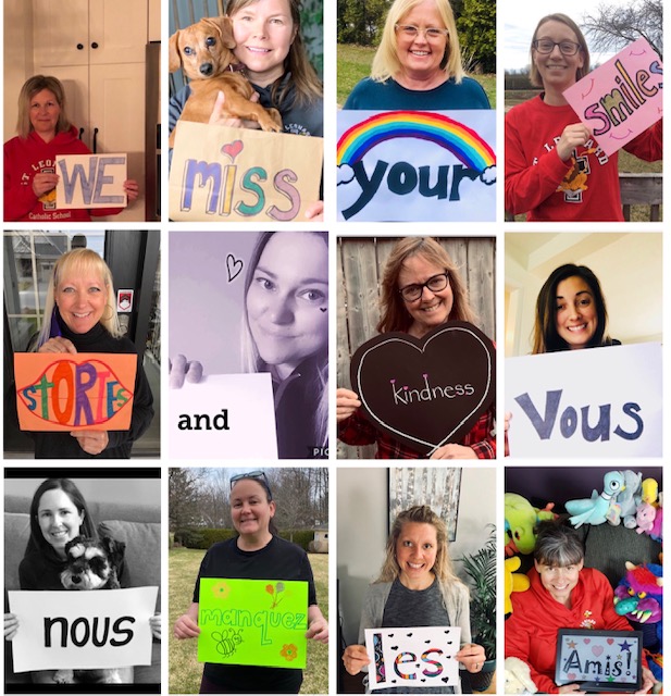 StLeonardOCSB's tweet photo. A message from our Kindergarten team to all of our kinder students! #ocsbAtHome https://t.co/YS4sQruM9S