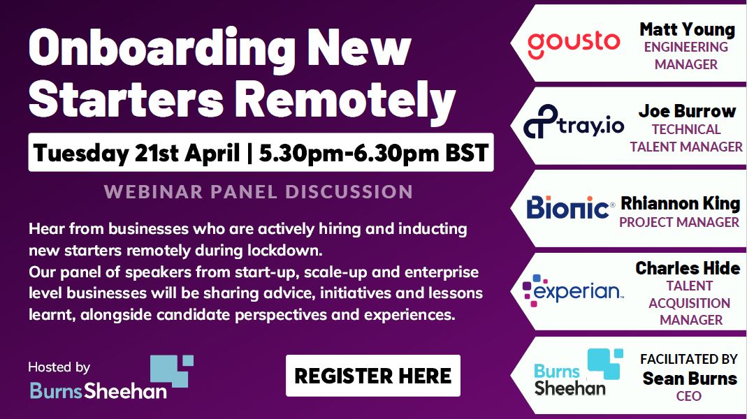 DotNetChrisParr's tweet image. **Limited slots DM me if you&apos;d like one** Tune in to hear how @goustocooking @tray Bionic &amp;amp; @ExperianExperts have tackled #recruitment &amp;amp; #onboarding #newstarters during #COVID19 #lockdown.