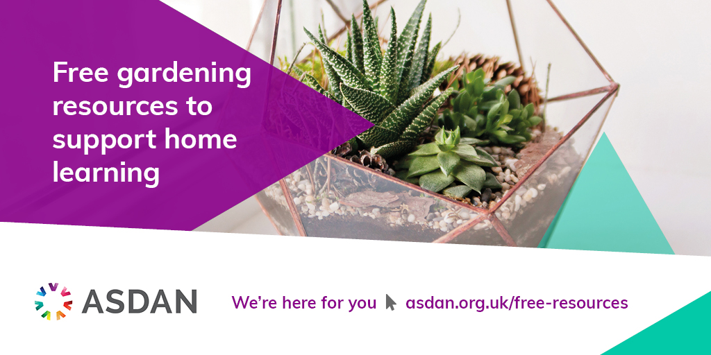 ASDANeducation's tweet photo. IT'S FRIDAY. Friday = Garderners' World!
Whether you have a balcony, a window ledge or simply a cluttered shelf, you can keep your fingers green. Learn about each season's offerings with our calendar of activities 🌵https://t.co/2OtA5408D1 #ASDANresources #HomeEd @GWandShows https://t.co/FL3PwUK57b