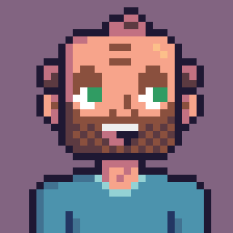 TinyGamesLab1's tweet photo. Trying something different for a change. Made with #pixelstudio on my mobile using the #fleja palette.
#pixelart #vacaroxa https://t.co/boRfWDhGmh