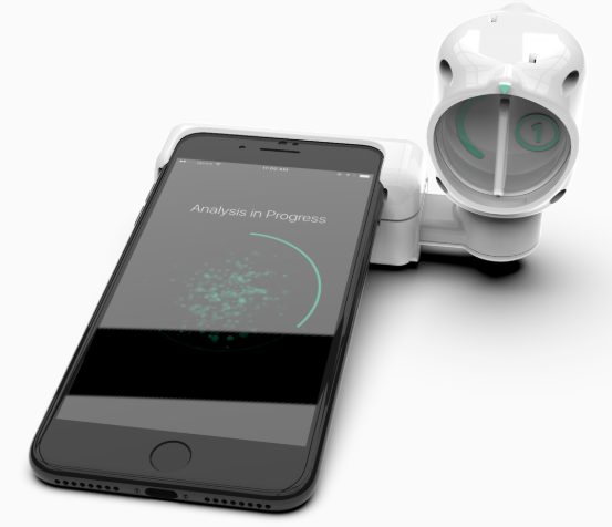 FrHalper's tweet photo. #Sanofi et #Luminostics s'associent pour développer un autotest du #Covid19 grâce un adaptateur qui se fixe sur un #smartphone 
https://t.co/ELDguIApsN https://t.co/AZaNhK1QjE