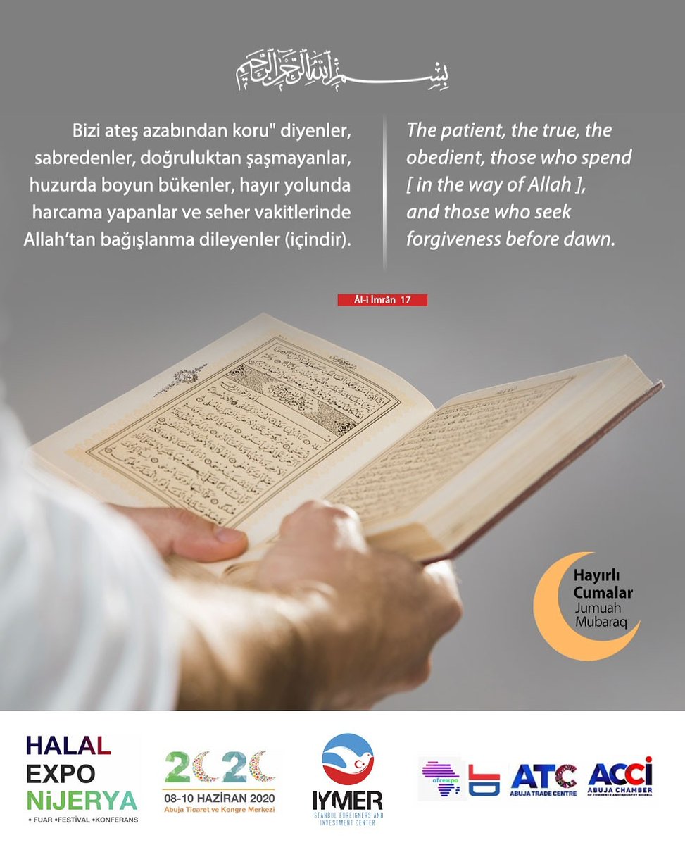 Hayırlı Cumalar
Jumuah Mubaraq