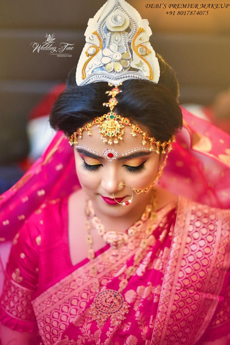 DebiMakeup's tweet photo. Makeup artist in Kolkata Debi's Premier Makeup gave the sweet bride the makeover of her lifetime. 

https://t.co/2zbz9Zooh6

https://t.co/nL68I7DVtR

https://t.co/32zgIRXpJa 

https://t.co/fQf0vKggOW https://t.co/UEy0TDBF3m