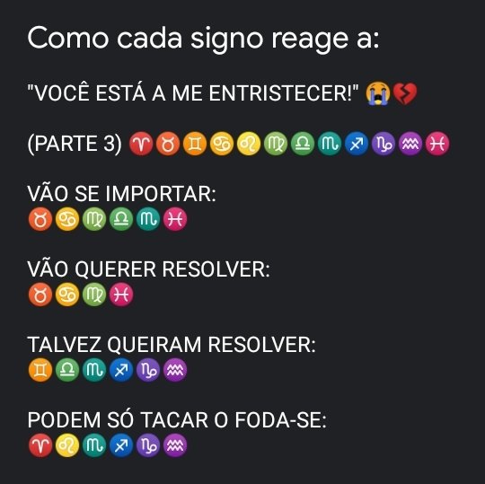 edwardacs_'s tweet photo. Sabe aquela vez quando você tá se sentindo triste com alguém?

Todo mundo não reage da mesma maneira, né? E aquelx crush, como que elx reagiria?

Veja agora, pelo mapa delx, como mais ou menos que poderia ser:

PARTE 3/3
#Astrologia #CadaSigno
#Signos #Lista #Fun https://t.co/2XhKpdPB16