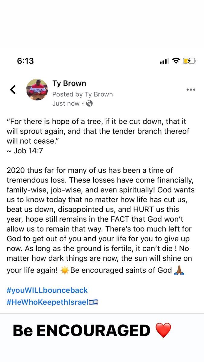 FCA_RV's tweet photo. Blessed morning everyone! Words of encouragement and motivation from our leader ‼️ #youWILLbounceback https://t.co/L75PS1SEBE