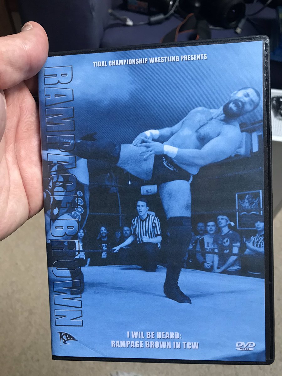 imedia_HD's tweet photo. @TIDALWRESTLING @kittyhewitt @RampageBrown Apologies for the delay, will send it with the Wipe Out 2020 orders. https://t.co/68RJt8Rqmz