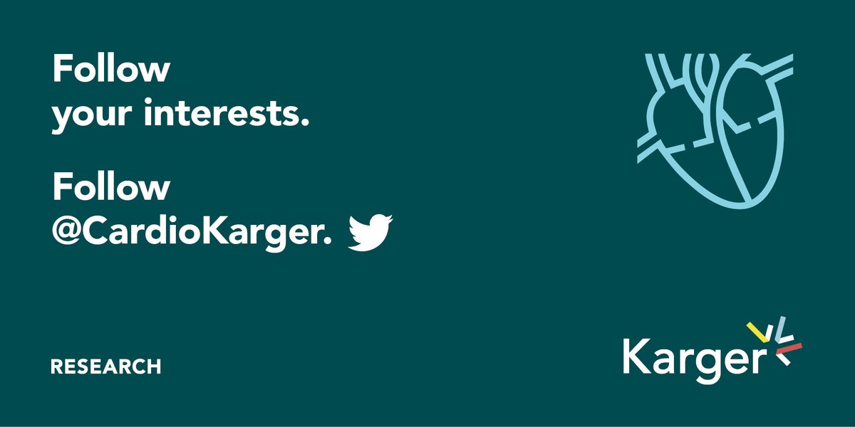 📢Stay up-to-date with knowledge that matters. 

Check out Karger’s Cardiovascular System portfolio <a href="/CardioKarger/">Cardiovascular System | Karger</a> with a comprehensive range of topics covered by leading scientists.

#CardioKarger
#Cardiology 
#JVR