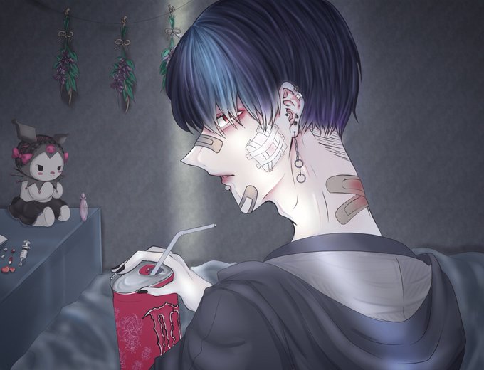 メンヘラ男子のtwitterイラスト検索結果 古い順