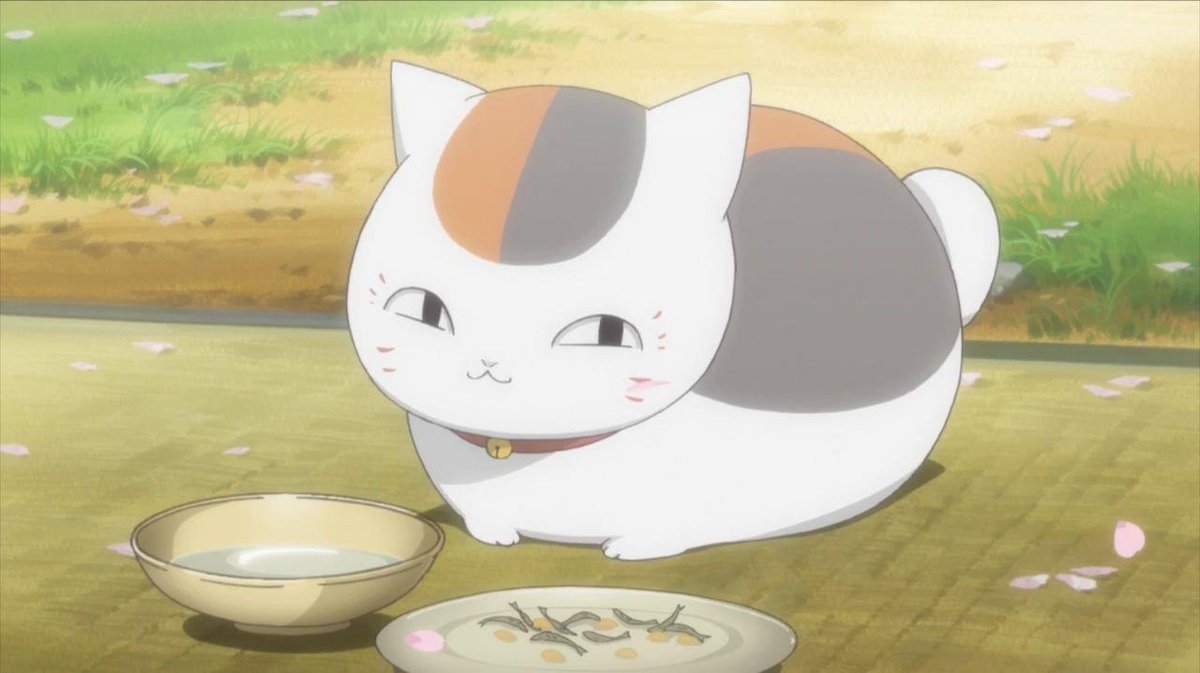 What would a appreciation thread be without our cutest lucky cat? I will not spoil even the first episode but---Nyanko sensei is such a precious, cute "little" dude who is also a piece of shit from start to end, but all of it amounts in a pile of lovable fluff  #Anitwt GET ON DIS