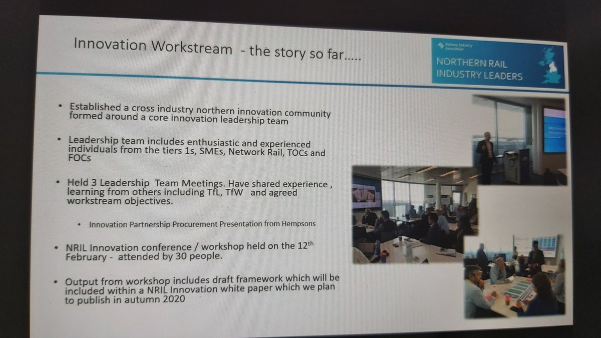 RIA North (@railindustrynth) on Twitter photo <a href="/David_Taylor001/">David Taylor</a> now updates on #innovation "in the Nth of England we have excellent facilities inc <a href="/UKRRIN/">UKRRIN</a> unis, <a href="/TheAMRC/">Advanced Manufacturing Research Centre</a> and more.... our focus is about HOW to innovate, not nec what" <a href="/David_Taylor001/">David Taylor</a> now updates on #innovation "in the Nth of England we have excellent facilities inc <a href="/UKRRIN/">UKRRIN</a> unis, <a href="/TheAMRC/">Advanced Manufacturing Research Centre</a> and more.... our focus is about HOW to innovate, not nec what"
