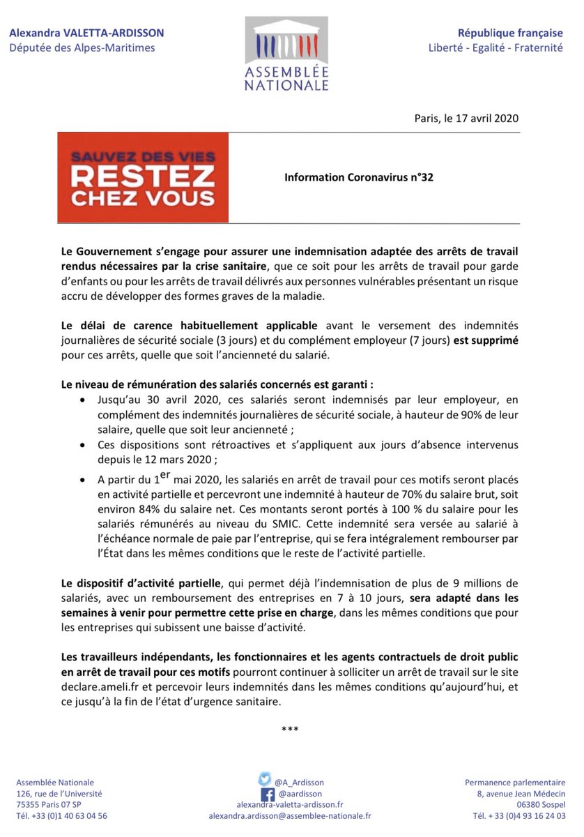 Alexandra Ardisson On Twitter Information Coronavirus