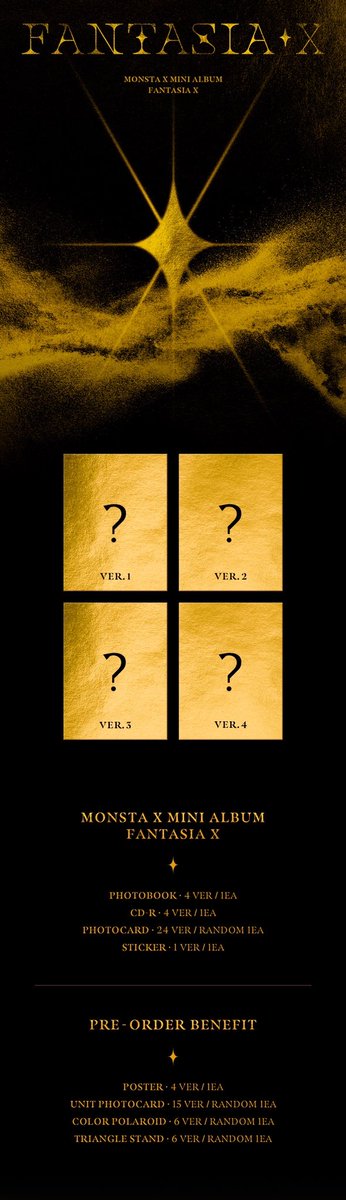 YourTooshiePH's tweet photo. MONSTA X Mini Album - Fantasia X
PHP 720.00 (ALL IN) + LSF
- Random Ver.
- Counted on charts
- w/ freebies from us
DOO: Until stocks last
DOP: May 12, 2020 (At least 50% DP)
ETA: 4-5 weeks after album release
Link to Order: https://t.co/nKTZE0Glkm
#FANTASIA_X
#MONSTAX https://t.co/vDQECN5WPK