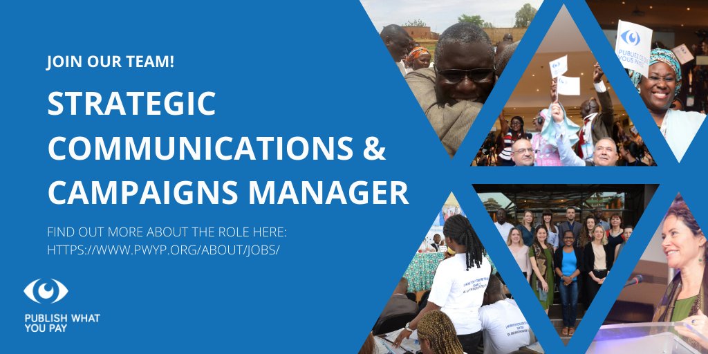 #JOB - It's not too late to apply for this exciting opportunity to join our team! This role will maximise the strength of PWYP members and promote their voices at global level. Apply here by 21/04: pwyp.org/about/jobs/ #comms #campaign #Jobs #transparency