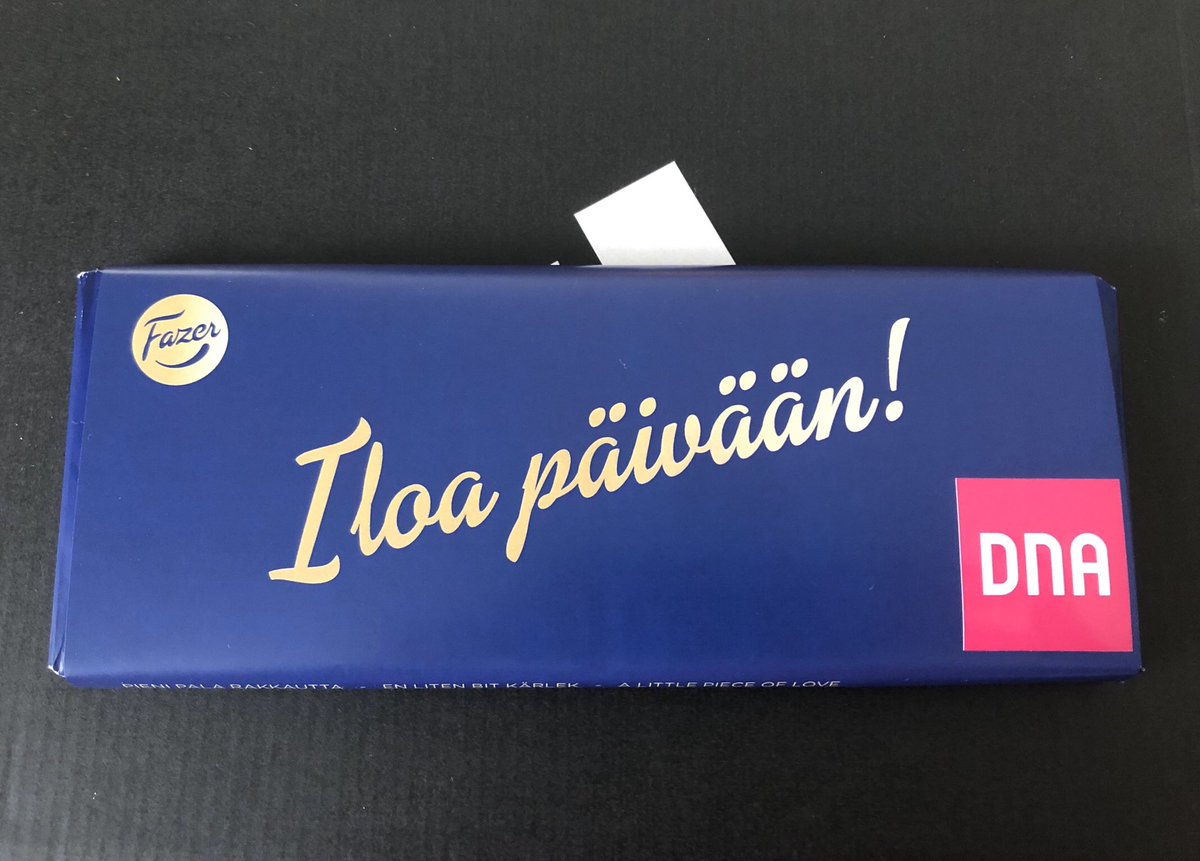 elinamansner's tweet photo. Tasan viisi viikkoa täyttä etäilyä takana. Suomen paras työnantaja @DNA_fi lähetti postissa tsemppiterveiset henkilöstölle! 😍#dnalainen #munduunionparas #etätyö #ilovemyjob #StayHome #pysykotona https://t.co/XbITX1lxXX
