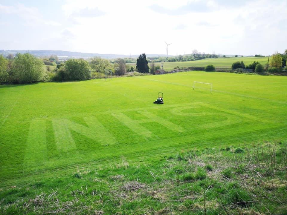 Here’s a little something special from our exceptionally talented Groundsman at Dorothy Hyman Sports Centre showing our support for the #NHS 👏🏼

Stay in, stay safe and save lives everyone.

We are all in this together!        #NHSclap #nhs #NHSheroes #barnsley #barnsleyisbrill