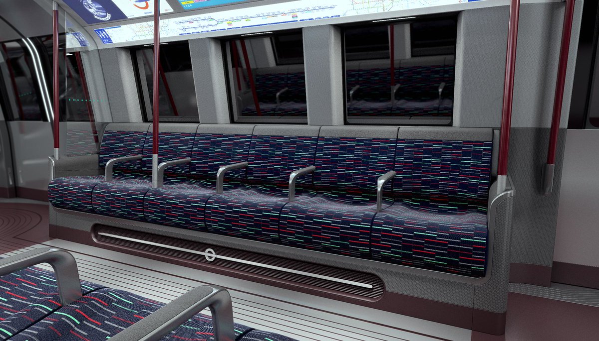ttransithub's tweet image. London 🇬🇧

New trains for the Tube

The trains, with a unique design, will be fully automated, have air-conditioning and provide a faster service for commuters. 

TfL will replace 250 trains across the Piccadilly, Bakerloo, Central and Waterloo &amp;amp; City lines beginning in 2023.
