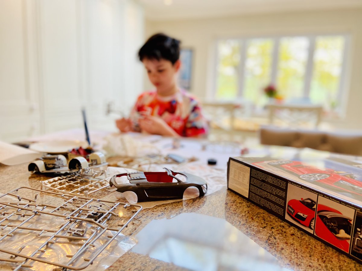 Now building the Revell Audi R8 Spyder <a href="/RevellUSA/">Revell USA</a> <a href="/AldroSchool/">Aldro</a>