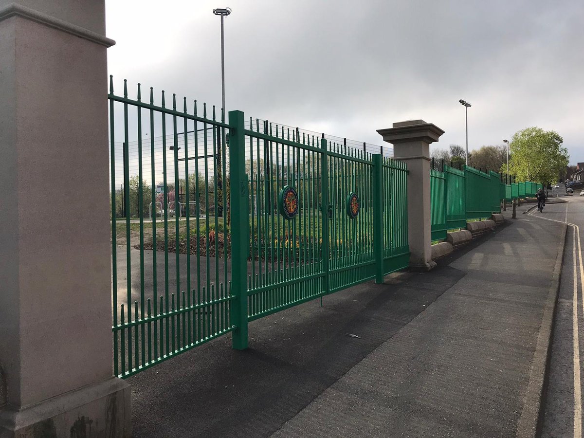 B&amp;L continue to expand its portfolio and rise to the challenge to help design, manufacture and deliver these purpose made ornate railings as part of a local community heritage project in Chesterfield. The railings and the new sports pitch are a welcome addition to the local area.