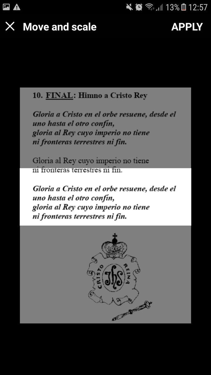 antonioluismc's tweet photo. No me cabía el himno de Cristo rey de Jaén de cabecera.
Todo solucionado https://t.co/ngU3Br2WvS