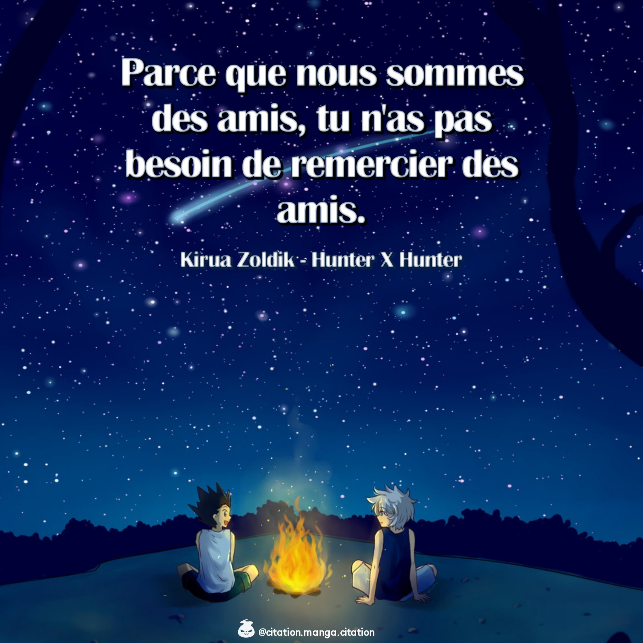 Alex Jd Hxh Parce Que Nous Sommes Des Amis Tu N As Pas Besoin De Remercier Des Amis Kirua Zoldik Hunter X Hunter Kiruazoldick Killua Killuazoldick Hunterxhunter