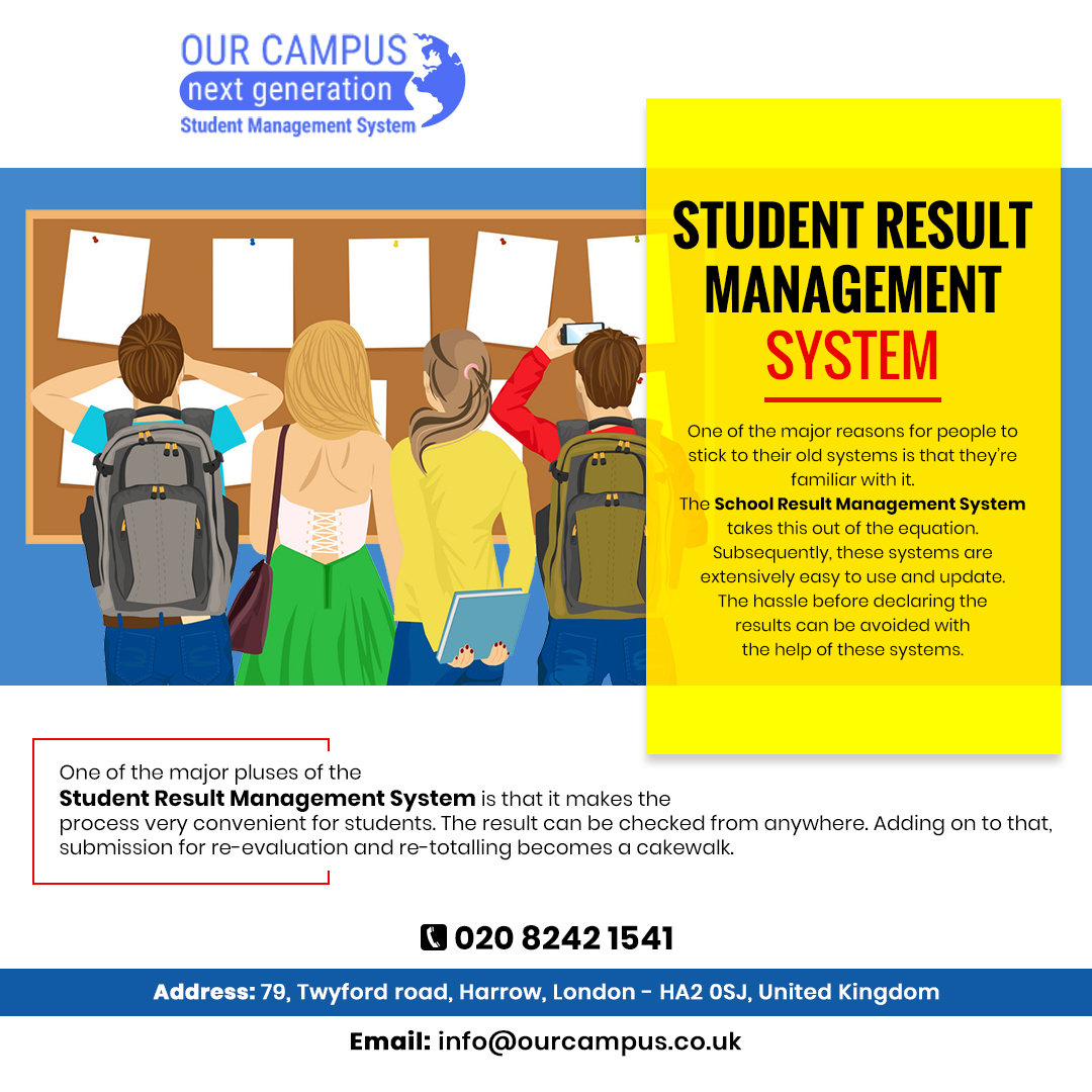 OurCampusUK's tweet image. Student Result Management Software - Our Campus
ourcampus.co.uk/features
#StudentResultManagementSystem #ExamManagement
#SchoolResultManagementSystem #ExamResults 
#ResultManagementSystem #CollegeResultManagement
#CollegeResultManagementSoftware #Ourcampus #ExamResultManagement