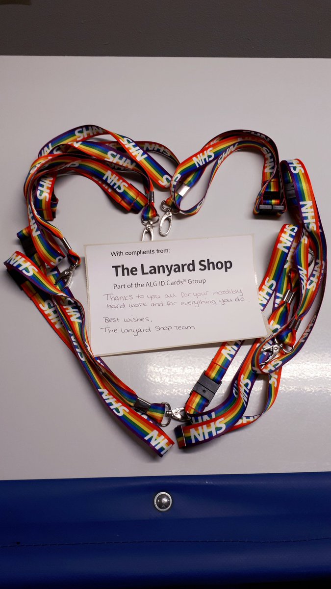 NIVCC2's tweet image. #Thankyou #TheLanyardshop for your generous donation. We love them ❤