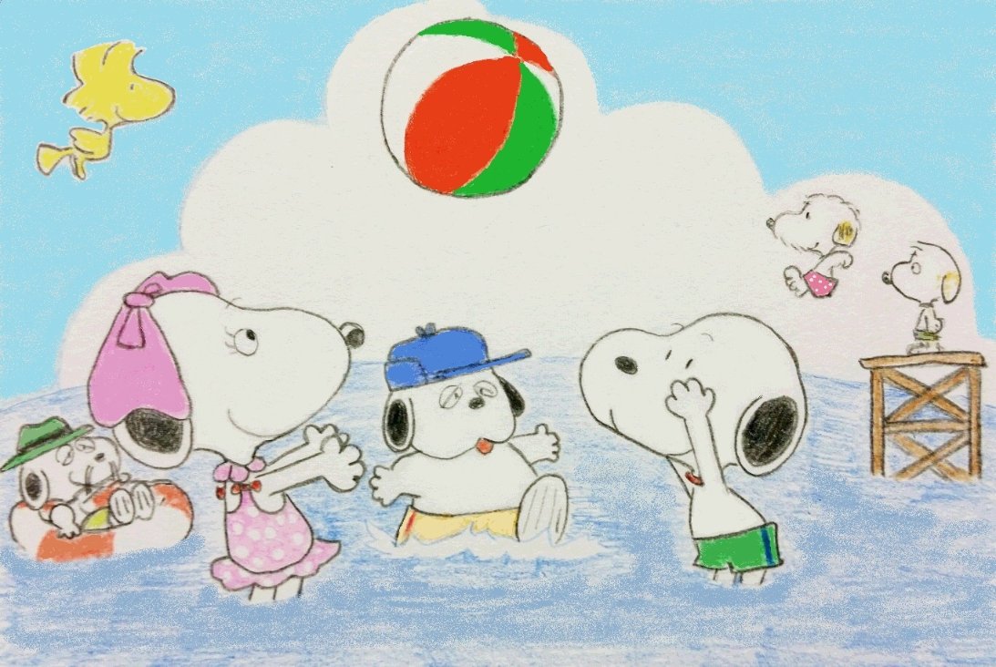 Sima Di Twitter 春夏秋冬four Seasons イラスト スヌーピー Illust Snoopy T Co D9xwaxsnbq Twitter