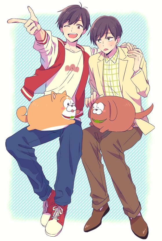 Wデートおそチョロ Minoのイラスト Wデートおそチョロ Minoのイラスト