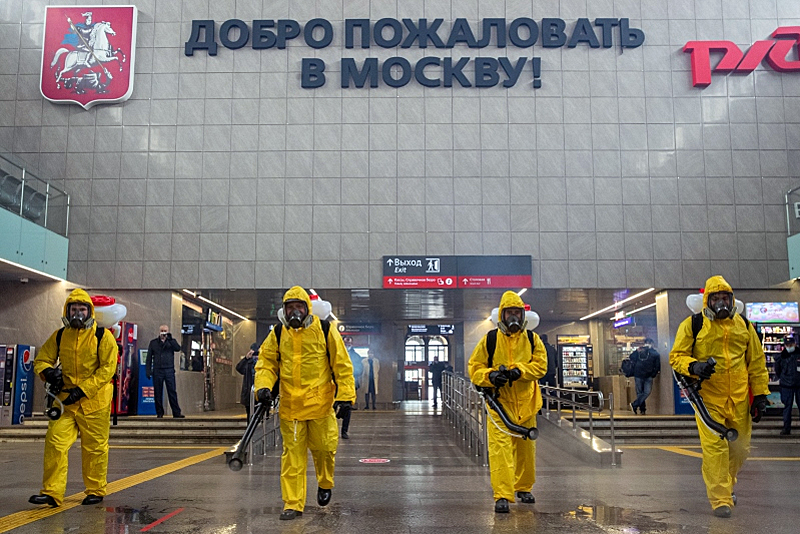 Склонен считать, что это пока что лучшее изображение что дала миру эпидемия.