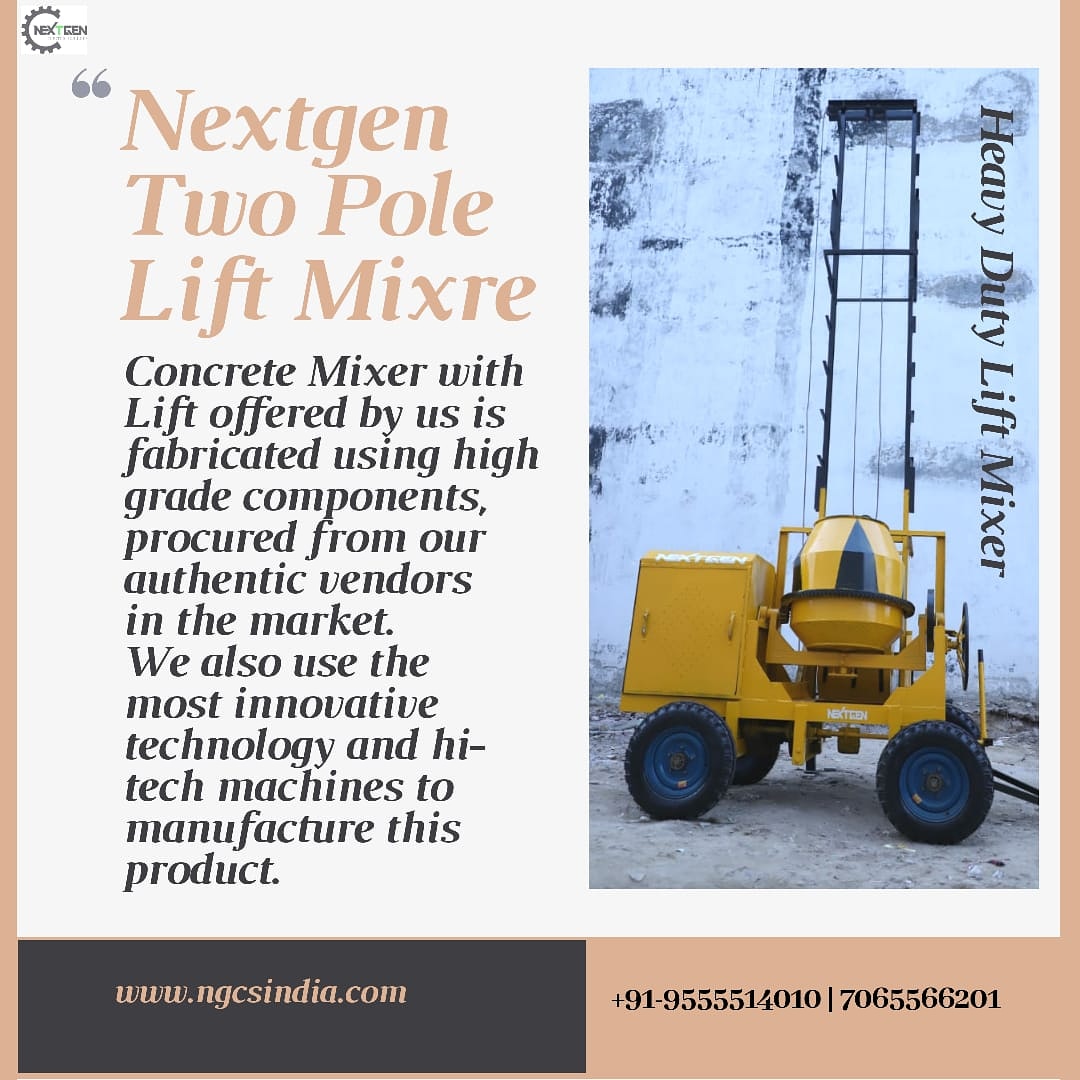 ngcsindia's tweet photo. Nextgen Two Channel Lift Mixer #building
#buildingcommunity
#buildingequipment
#realestate
#civilconstruction #constructionequipment
#construction
#builder
#realestatepurchase
#purchasemachine
#concrete
#concretelifting
#concretemixer
YouTube link
https://t.co/Ak4u6FRyif https://t.co/JP7cuAN3gj