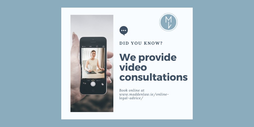 Madden_Law's tweet photo. Get legal advice while staying at home and staying safe, with Madden Law. #wills #legaladvice #solicitors https://t.co/M9of0IFWCI