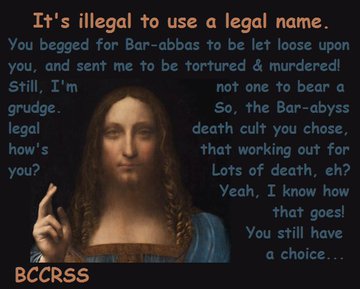 NotaVerity's tweet photo. #BabylonIsFallen Marutukku Barashakushu, Luggaldimmerankia ! Lucifer #KnowsTruth 
IT'S ILLEGAL TO USE A LEGAL NAME!

#IDsILLEGAL see #TruthBillboards Get your #BCCRSS #TheEscapeClause at https://t.co/8qqfiHl7R7

@HillaryClinton @ClintonFdn
@BillGates  
#GodIsTruth #10Laws #StopID https://t.co/kC1SlaVfjl