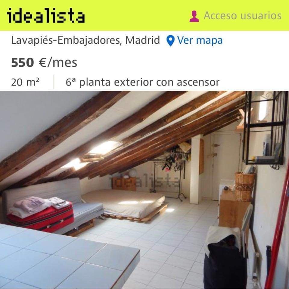 IbonPerezTV's tweet photo. @JesusEncinar Dile a tu amigo que si pretende alquilar un "piso"  en tu página,"la renta esa que regalan",no le va a llegar.
Si eres buen amigo,dale dinero mejor.
No entiendo que te moleste que se esté ayudando a personas sin recursos. No pusiste el grito en el cielo cuando rescatamos a bancos https://t.co/y4LerpPnWn