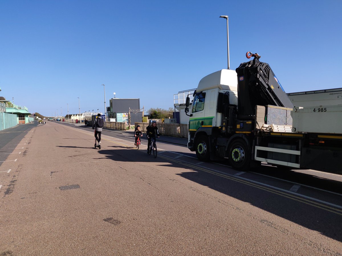 Fantastic news  @BrightonHoveCC is first UK council to restrict road access to make it safe for people walking & cycling during the  #COVID19 emergency. From Monday  #MadeiraDrive &  #DukesMound will be closed between 8am-8pm. Thanks  @BHCC_Transport!  https://new.brighton-hove.gov.uk/news/2020/madeira-drive-first-road-be-allocated-walkers-and-cyclists