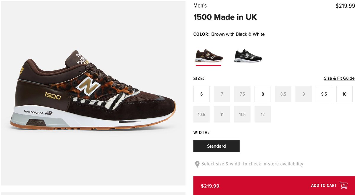 new balance 1500 t