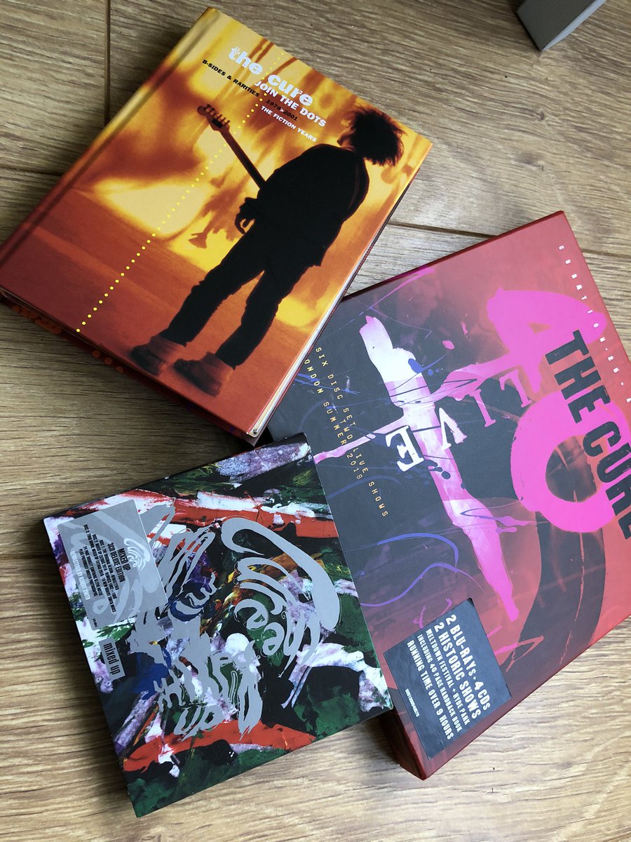 For today's  #BoxedIn it's three of many potential entries from  @thecure ... thinking back to my best day of 2018.And for the song choice... well it has to be this really, doesn't it? 