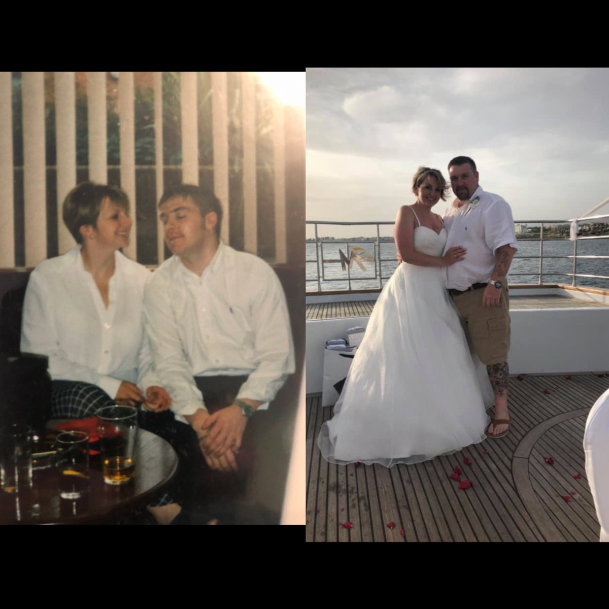 andydillon72's tweet photo. Happy anniversary to my beautiful wife 21 years married 27 years together #happlymarried #livesentence https://t.co/6bXZy3cDJ1
