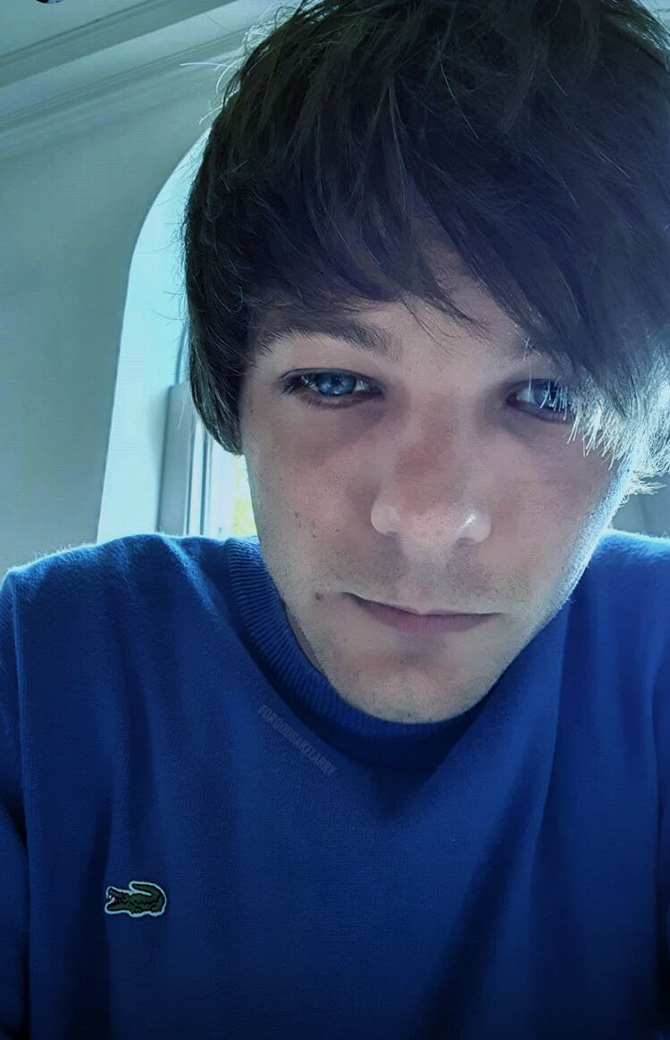 Flo ◟̽◞̽ᴴ on X: Louis Tomlinson in blue, because you aesthetically needed  it  / X