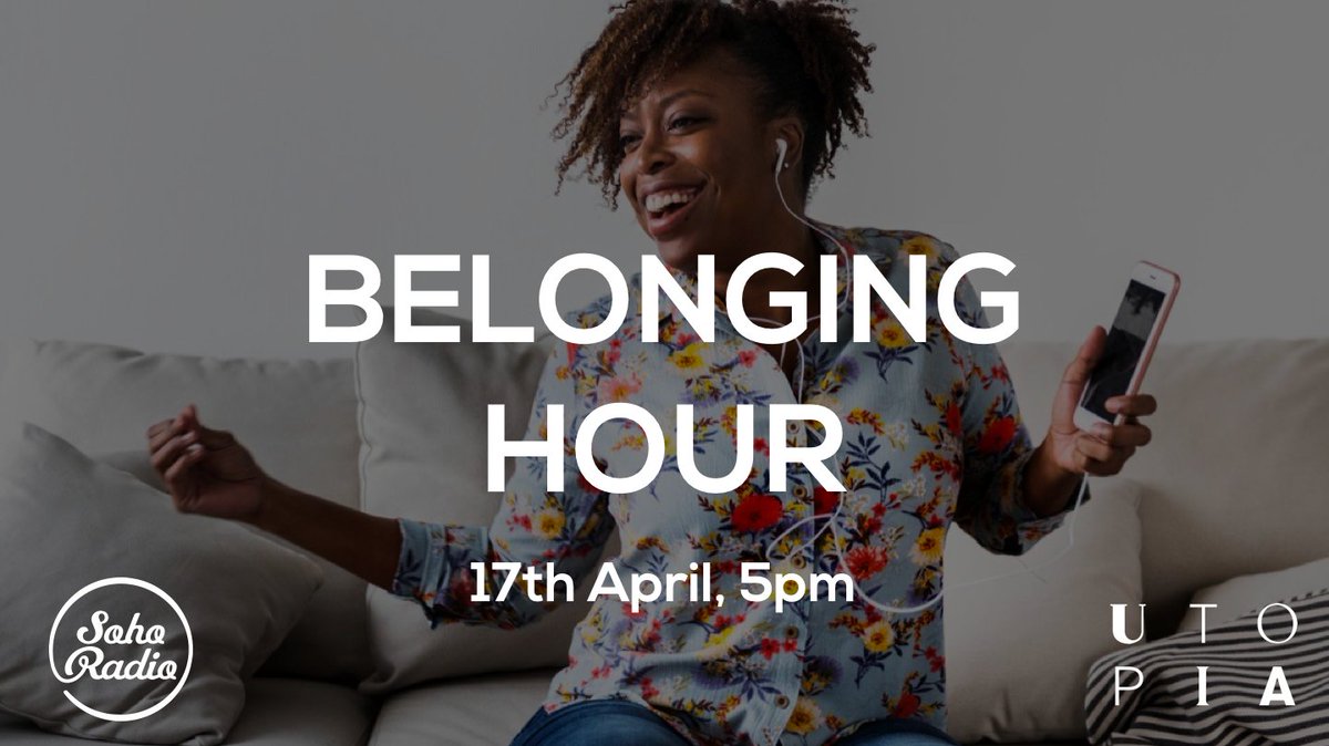 Just one hour left to register for today's Belonging Hour at 5pm. If you want to connect to like minded people around music, do join us. One song. Your own personal story of belonging. Free registration here - eventbrite.co.uk/e/belonging-ho… #belonginghour