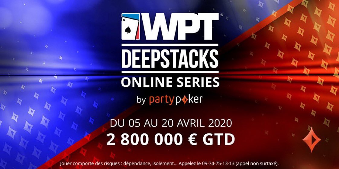 stroposauce's tweet image. Hello les amis pour fêter mon run recent je vous offre 1 ticket à 250 € pour le Main Event @WPTDeepStacks Online Series (500k € GTD💰).
Il vous suffit de retweet ce post + follow @frpartypoker et moi même. Préciser votre pseudo dans les commentaires ⬇️
🗓️T.A.S samedi 18/4 🍀