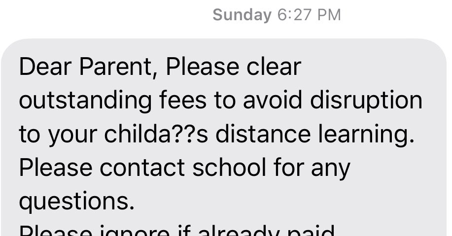 eslameasa4u's tweet photo. ALL families are facing hardships!It's unfair for @GEMS_ME to pick n choose by forcing parents to surrender their private documents. And then demanding UNJUSTIFIED FEES &amp; threatening to kick kids out of #distancelearning.Come to earth #HelpGemsParents @KHDA https://t.co/oTpUt6gSgX