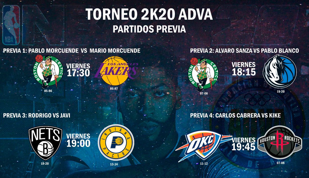 AdvaAlgete's tweet photo. Así quedan los cruces del torneo. Hoy a las 17:30 arrancamos en nuestro canal de YouTube!!!
https://t.co/4vetcnbZgb https://t.co/LmcoO8Fsiz