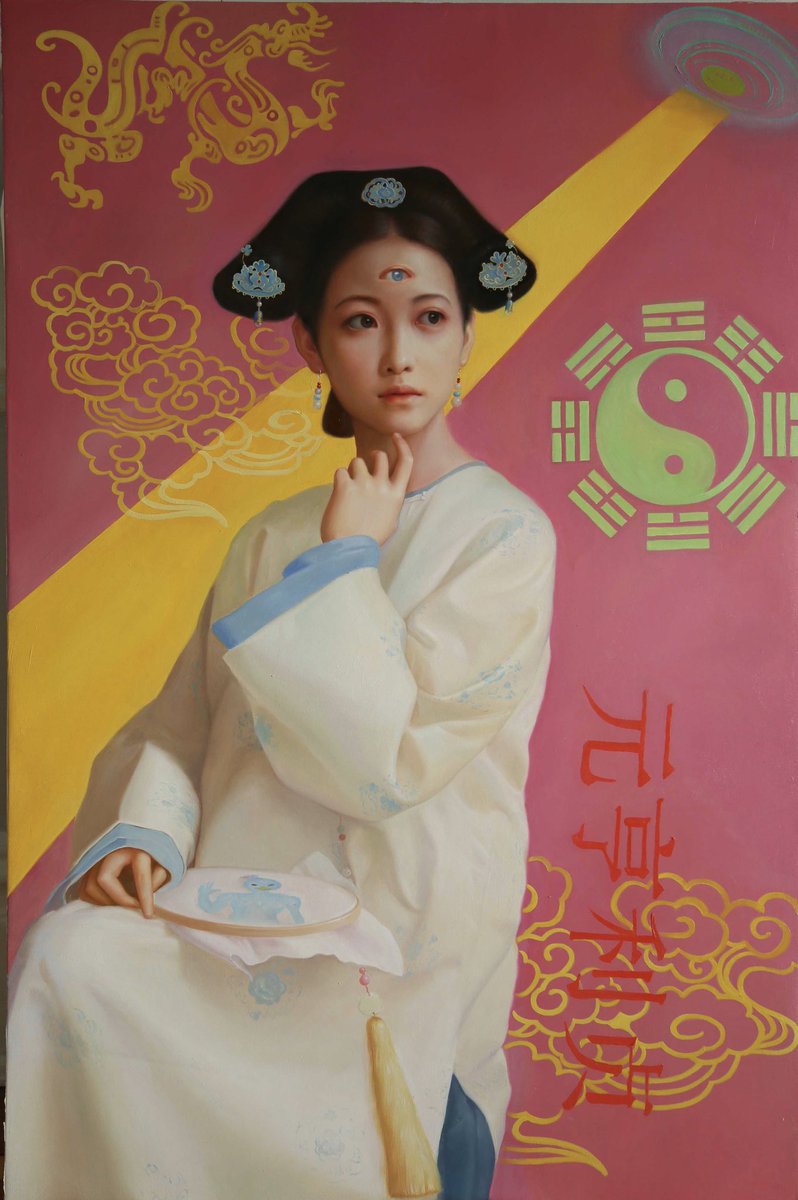 ApellesZ's tweet photo. Chinese magic 2020 oil on canvas 24x18inches
#oilpainting #art #toptags #oil #fineart #oilpaint #painting #oiloncanvas #magic #painter #thirdeye #instaartwork #instacanvas #instaoil #pleinair #ascending #5thdimension #alien #UFO #lightworker #yinyang https://t.co/cRjIL6mGZD
