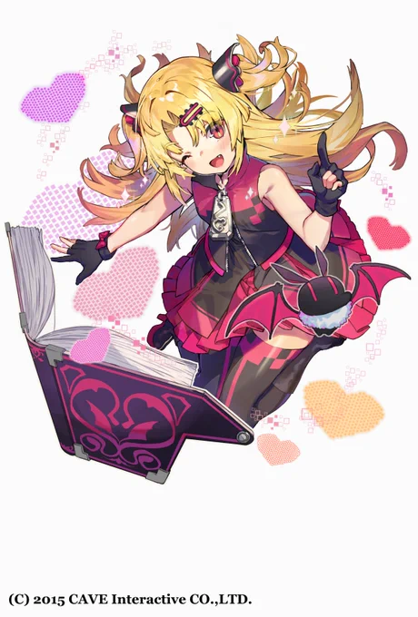 株式会社CAVE様から配信されております「ゴシックは魔法乙女」と赤月ゆにちゃんのコラボイラストを描かせて頂きました!この機会にぜひプレイしてみてください! 