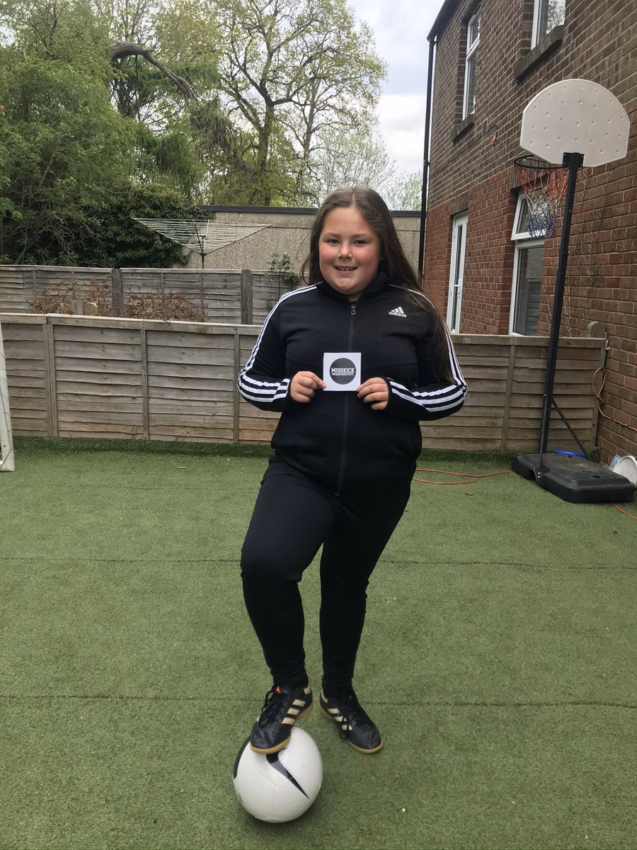 saratrimmings's tweet photo. Thank you so much @MissKick for Olivia’s new football! She’s over the moon with it and it has put a big smile on her face #passpositivity and thank you to @Furney1988 @remi_allen @gracevella8 for being such great role models #woodcoteroyal #olivia #girls #football https://t.co/rbO0MO4pD3