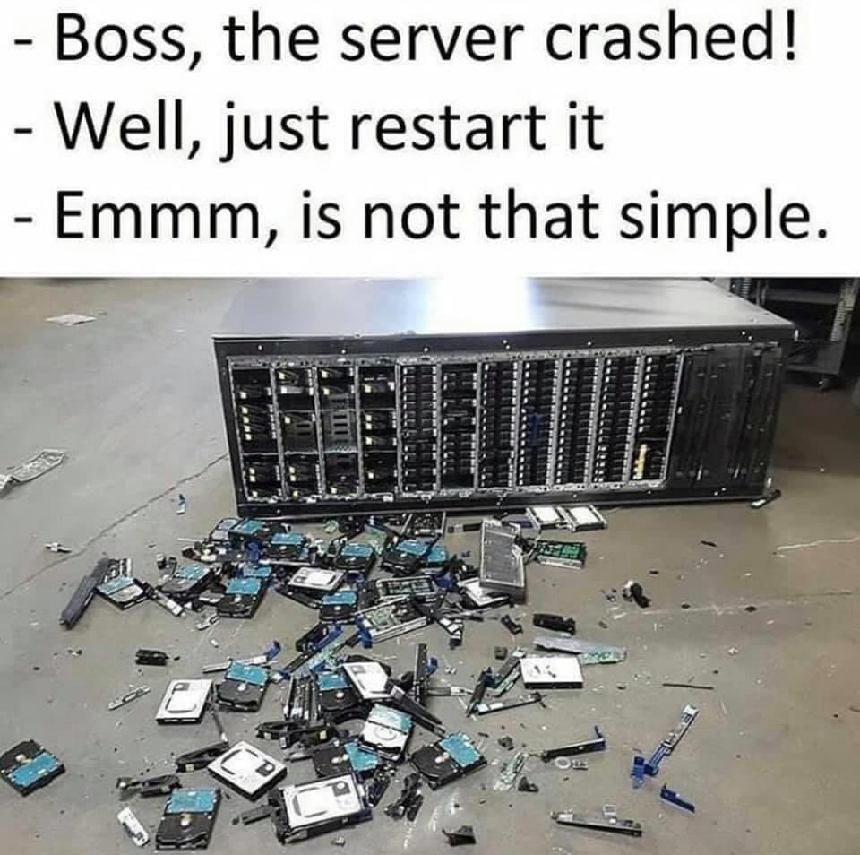 fletusposton's tweet image. #servercrash