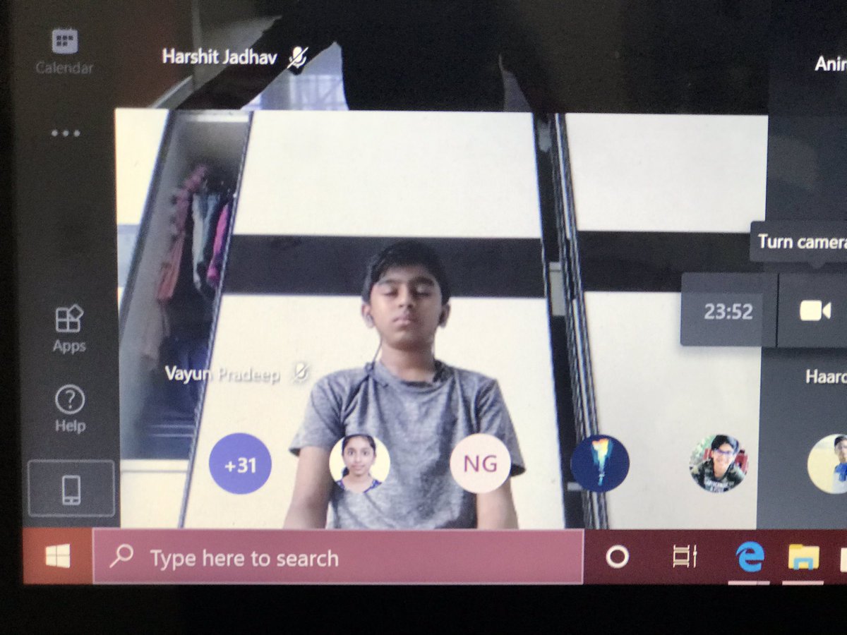 Mukesh7183's tweet photo. #gemscomingtogether #Gems_me #fitness #StayHome #StayPositive_StaySafe #GNMS students keeping themselves fit and active this is what we believe... https://t.co/Lx7WOfrz2g
