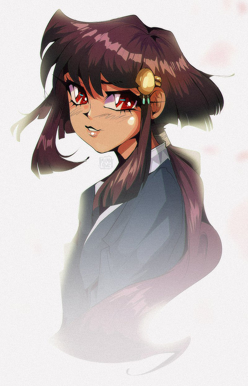 MamaOwl on X: Little something for @AnnaKlava <3 Characters © Ayeka Masaki  Jurai; Tenchi Muyo Do not use image wo permission. Do not repost. Retweet  instead! #portrait #art #anime #animeart #digitalart #Commission #
