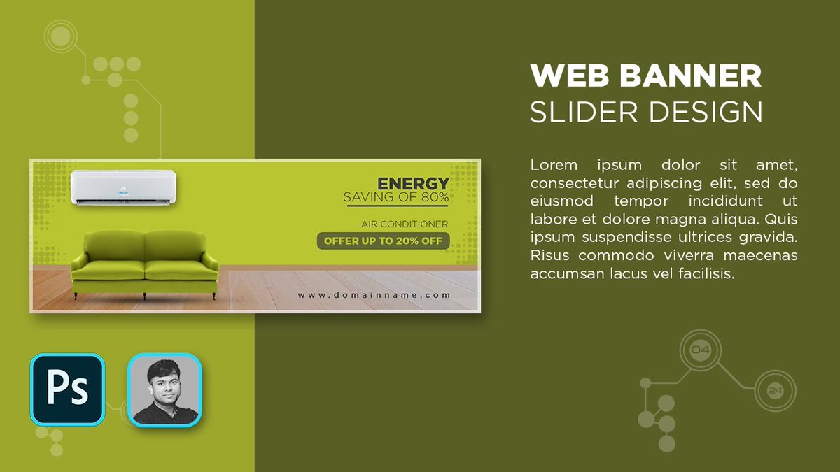 pgsazzad's tweet image. Check out my latest video &quot;Air Conditioner Web Slider Banner Ad Promo | Adobe Photoshop CC 2020&quot;

Watch Now: youtu.be/a7A8lP3ZmW4

#Web_Slider #Web_Banner #Ad_Promo

(Posted via TubeBuddy.com)
